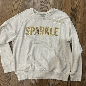 Charlie Paige NWT Sparkle sweater